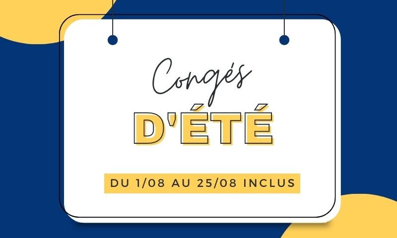 BARDET PROMOTION - CONGES D'ETE 2023